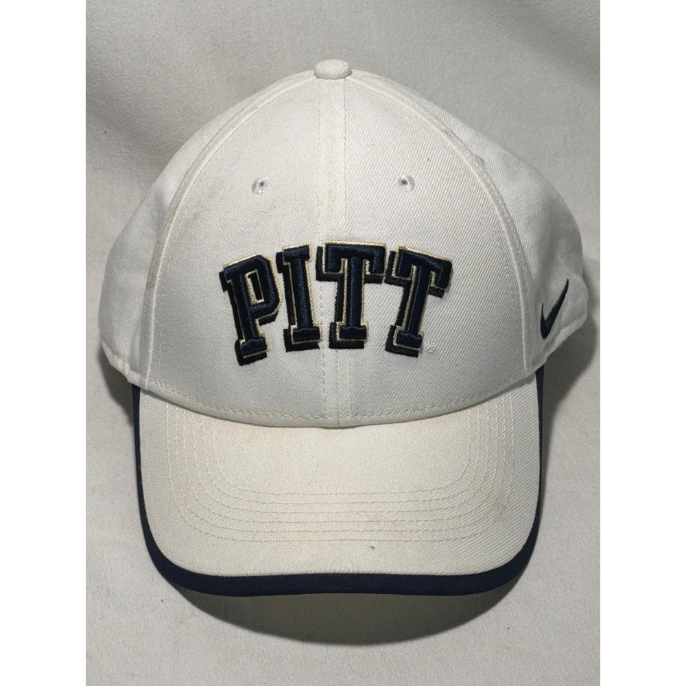 Nike Pitt Panthers Legacy91 Dri-FIT Hat Mens White Adjustable Baseball Cap